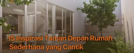 taman depan rumah