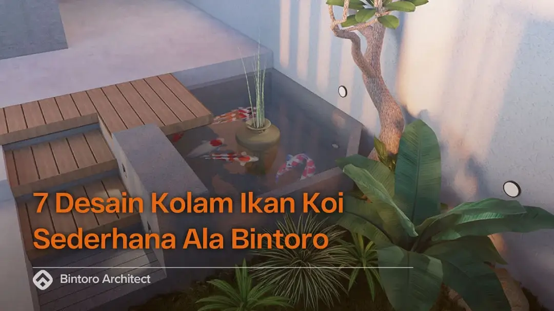 7 Desain Kolam Ikan Koi Sederhana