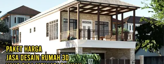 harga jasa desain rumah 3d