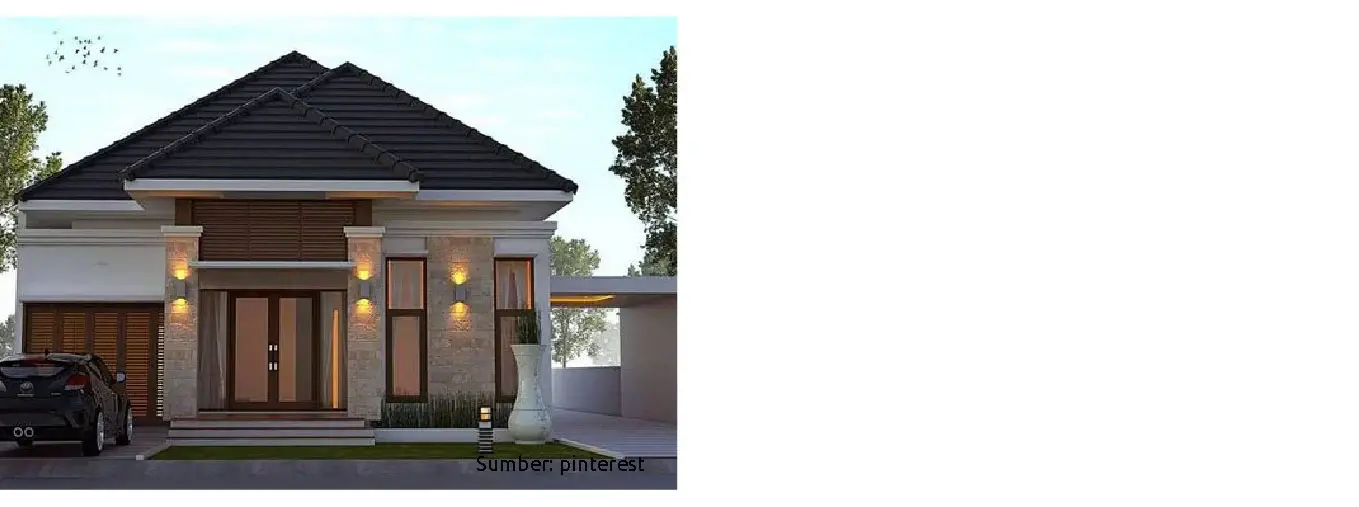 atap rumah minimalis