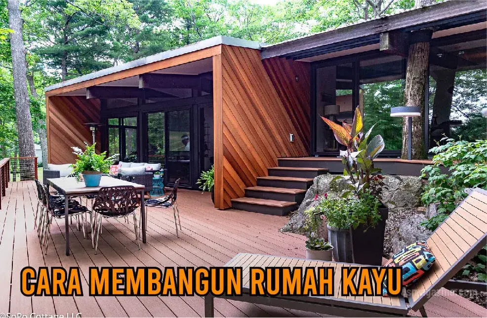 rumah kayu modern