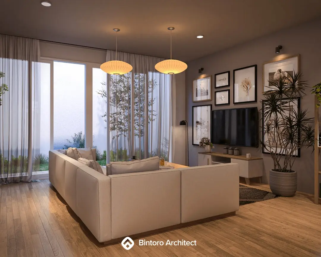 desain rumah mewah 2 lantai