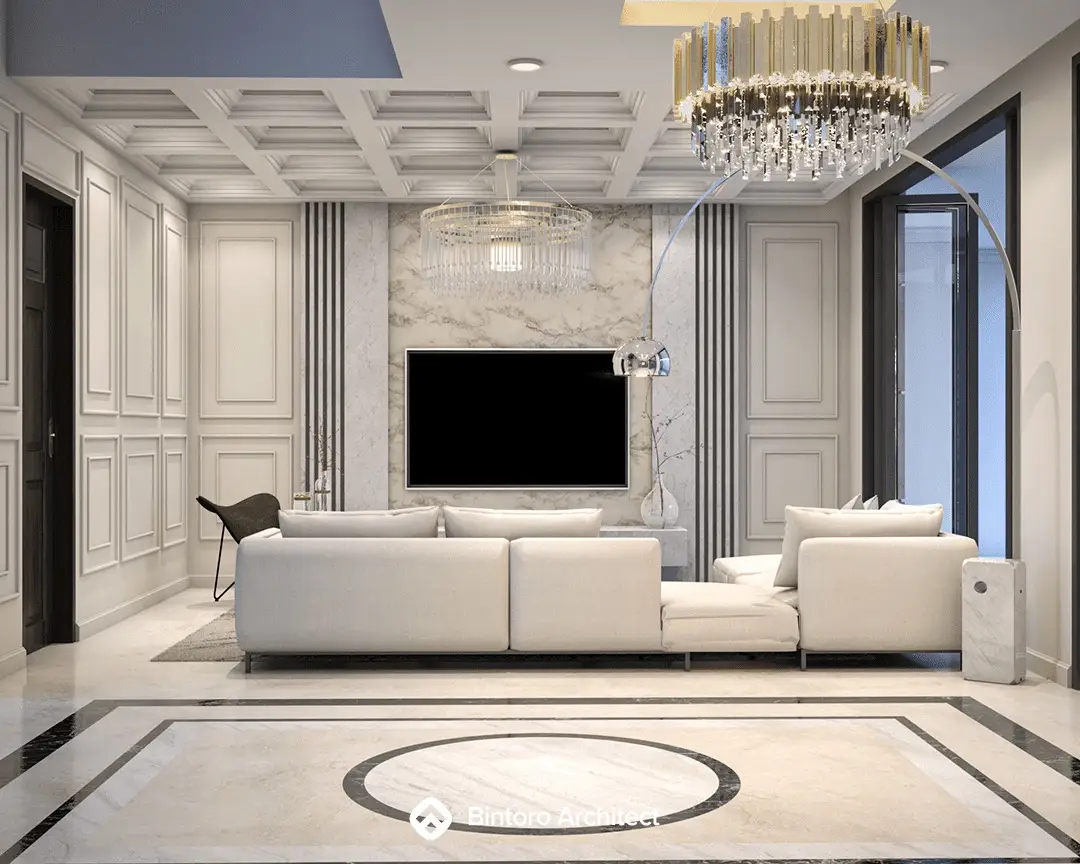 desain rumah mewah 2 lantai