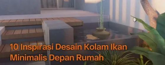 kolam ikan minimalis