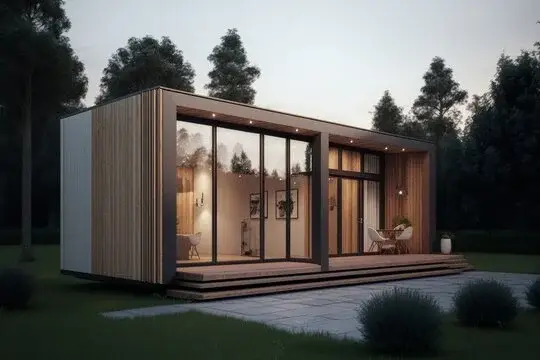 Rumah Kayu Sederhana Cantik