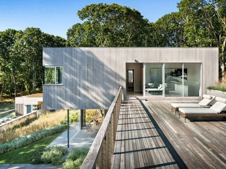 Rumah modern kayu