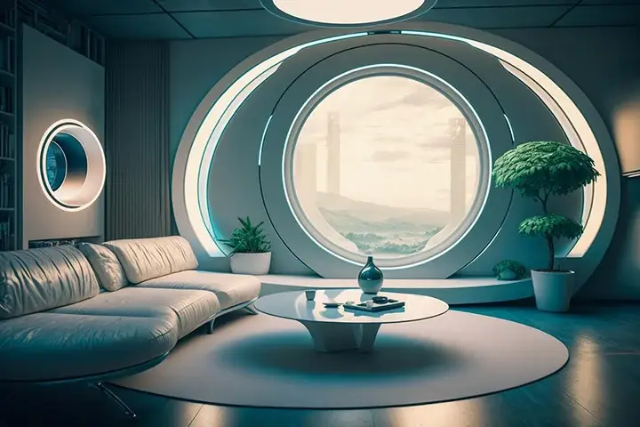 Desain futuristik