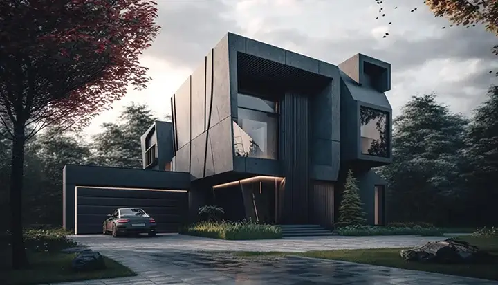 Desain futuristik
