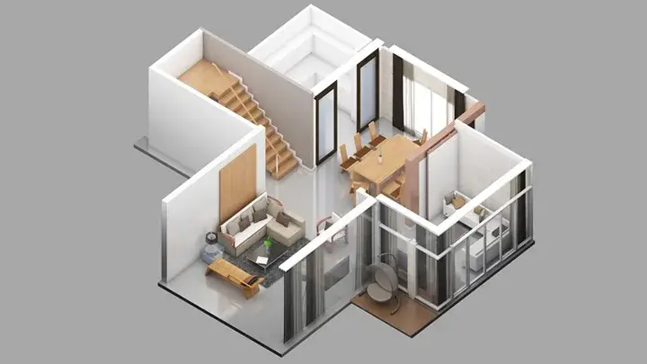 Desain Rumah 2 Lantai Sederhana dan Biaya