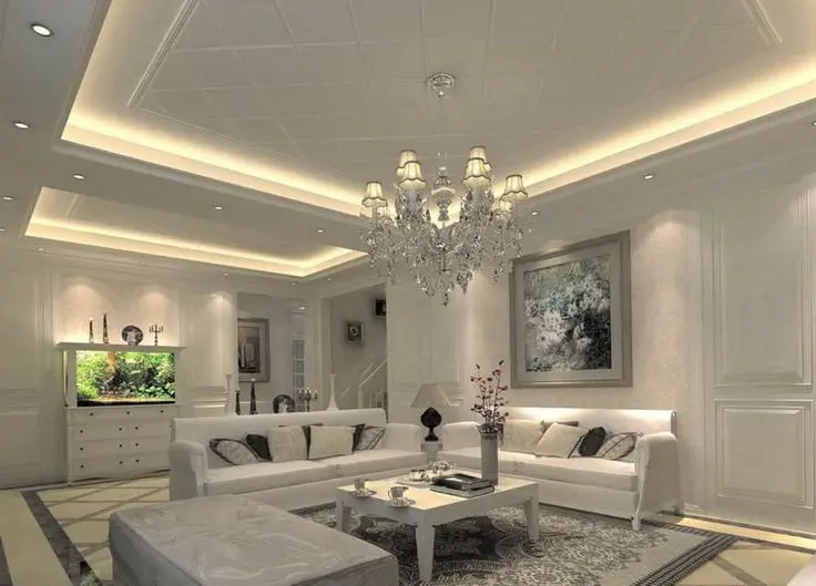 Plafon Gypsum model plafon terbaru