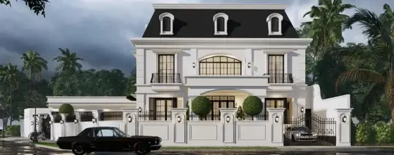 desain rumah mewah Eropa