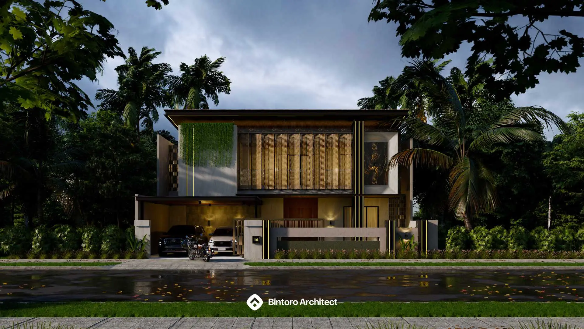 Contoh Rumah 2 Lantai Sederhana Cocok Untuk Anggaran Terbatas