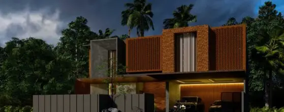 rumah mewah modern