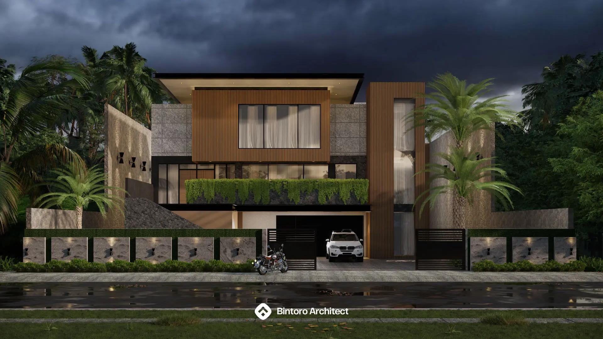 7 Desain Rumah Mewah 3 Lantai yang Timeless dan Berkesan
