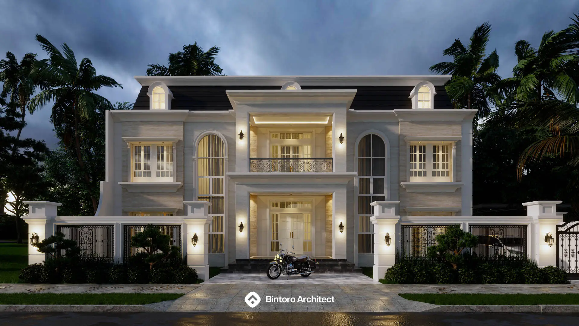 Desain Rumah Mewah 2 Lantai