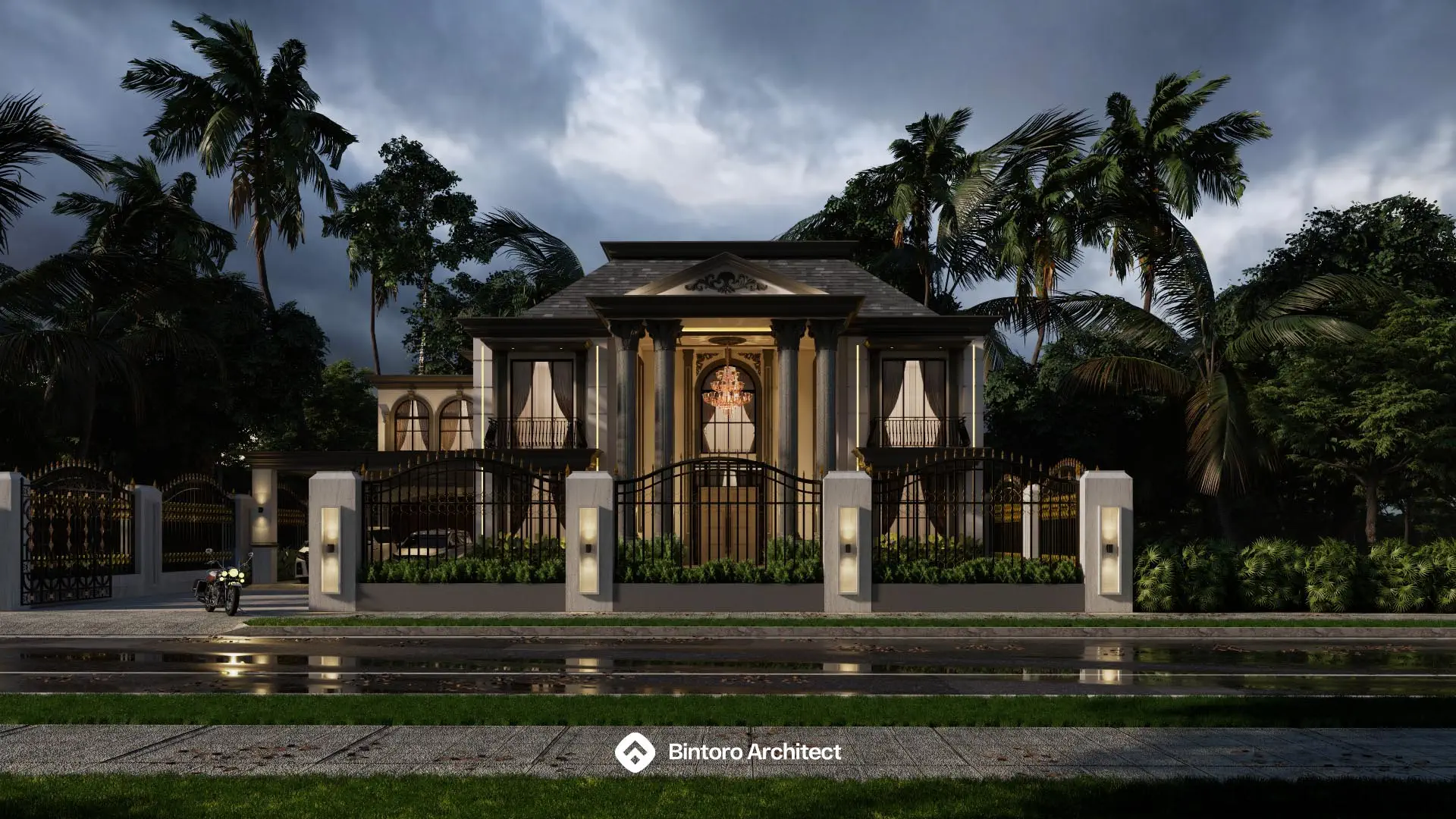 Desain Rumah Mewah 2 Lantai