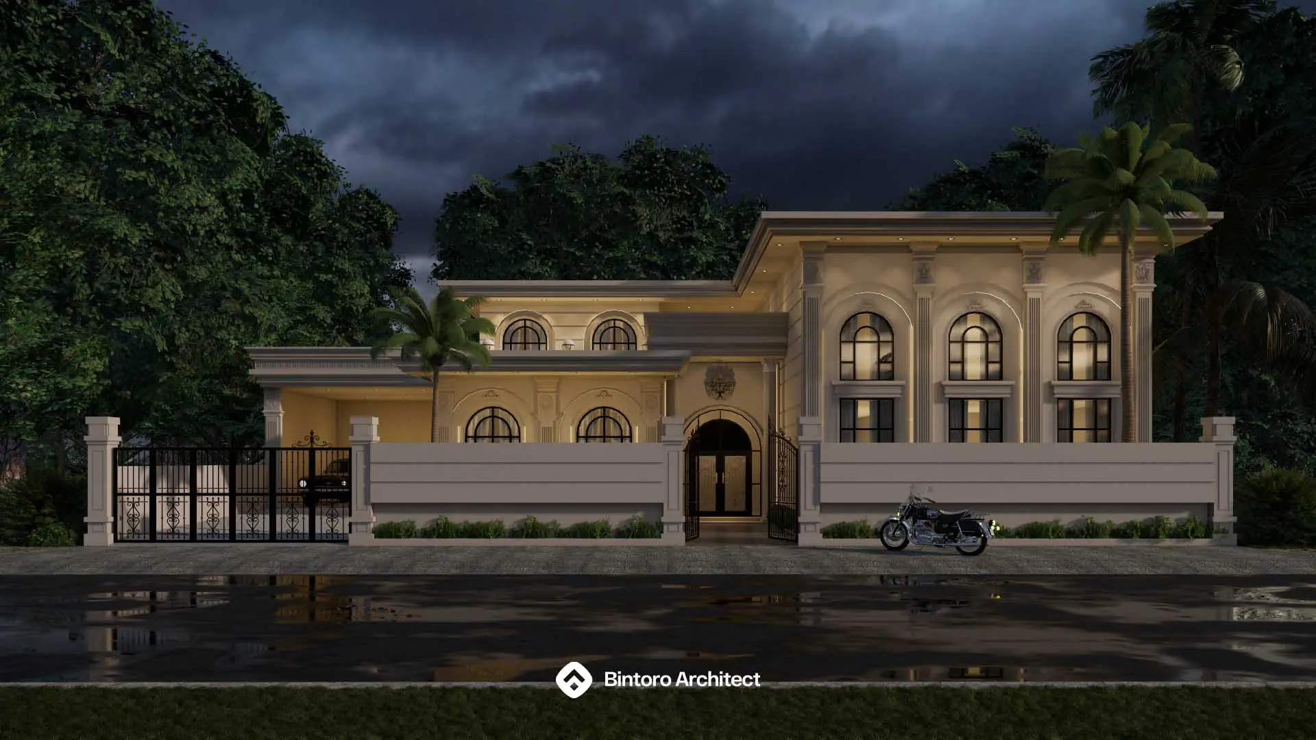Desain Rumah Mewah 2 Lantai