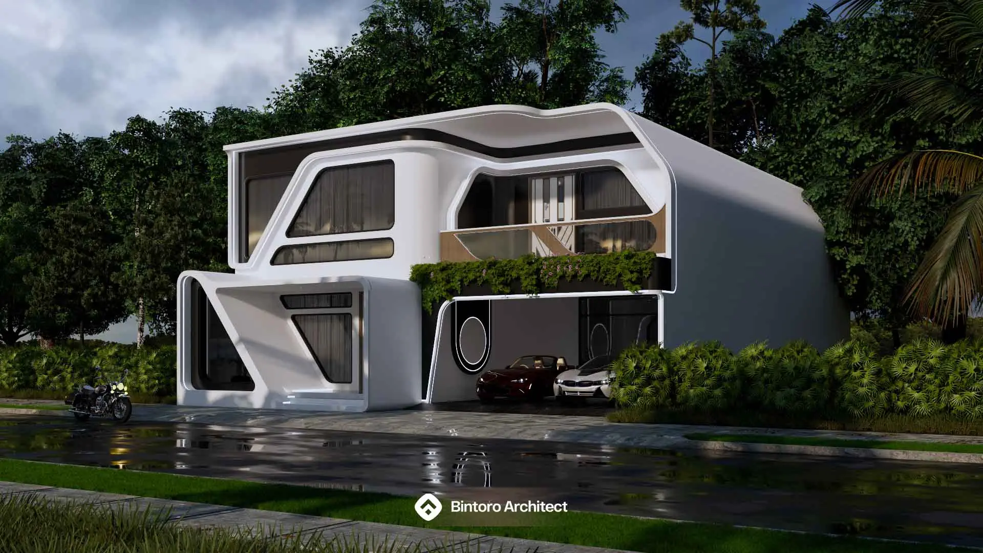 Rumah Mewah 2 Lantai