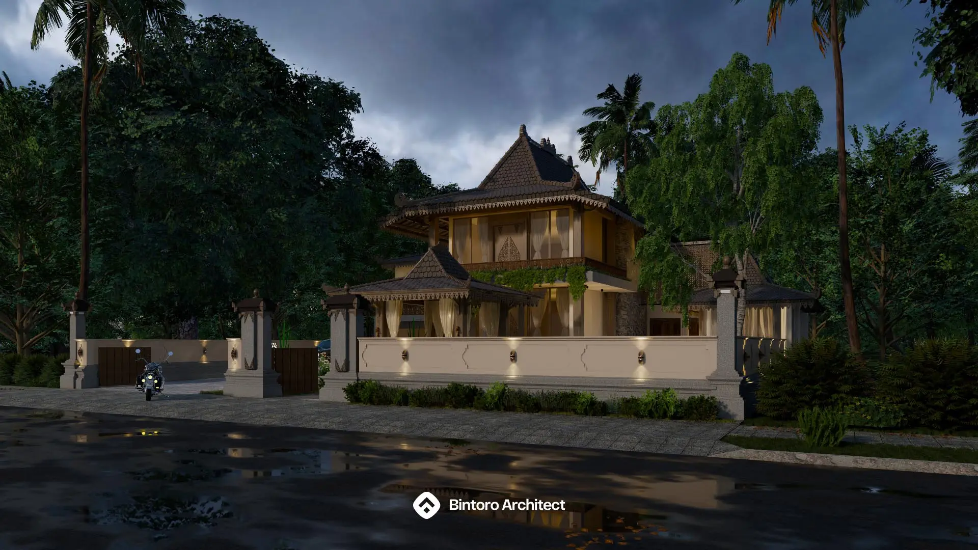 Desain Rumah Mewah 2 Lantai