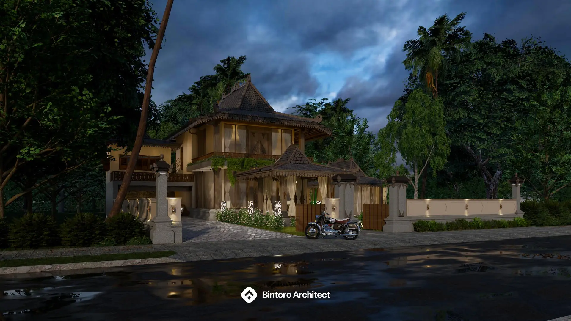 Desain Rumah Mewah 2 Lantai
