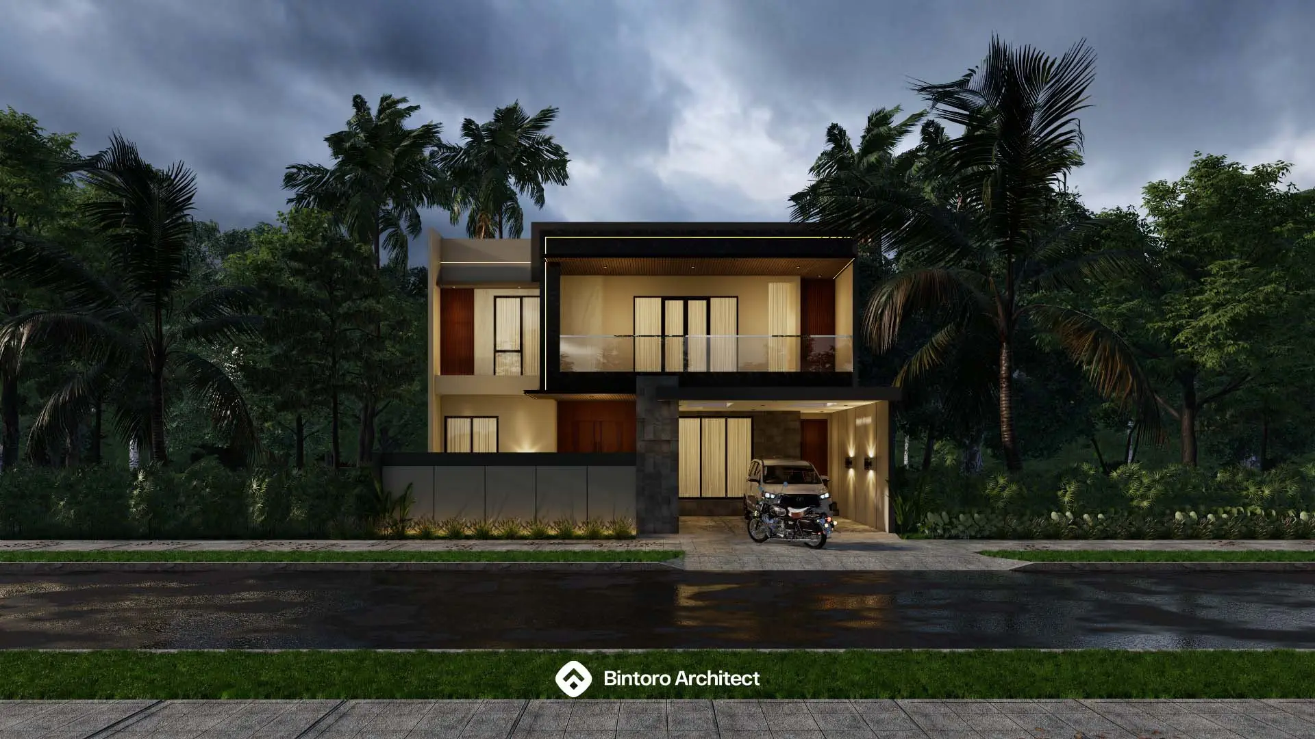 Rumah Mewah 2 Lantai