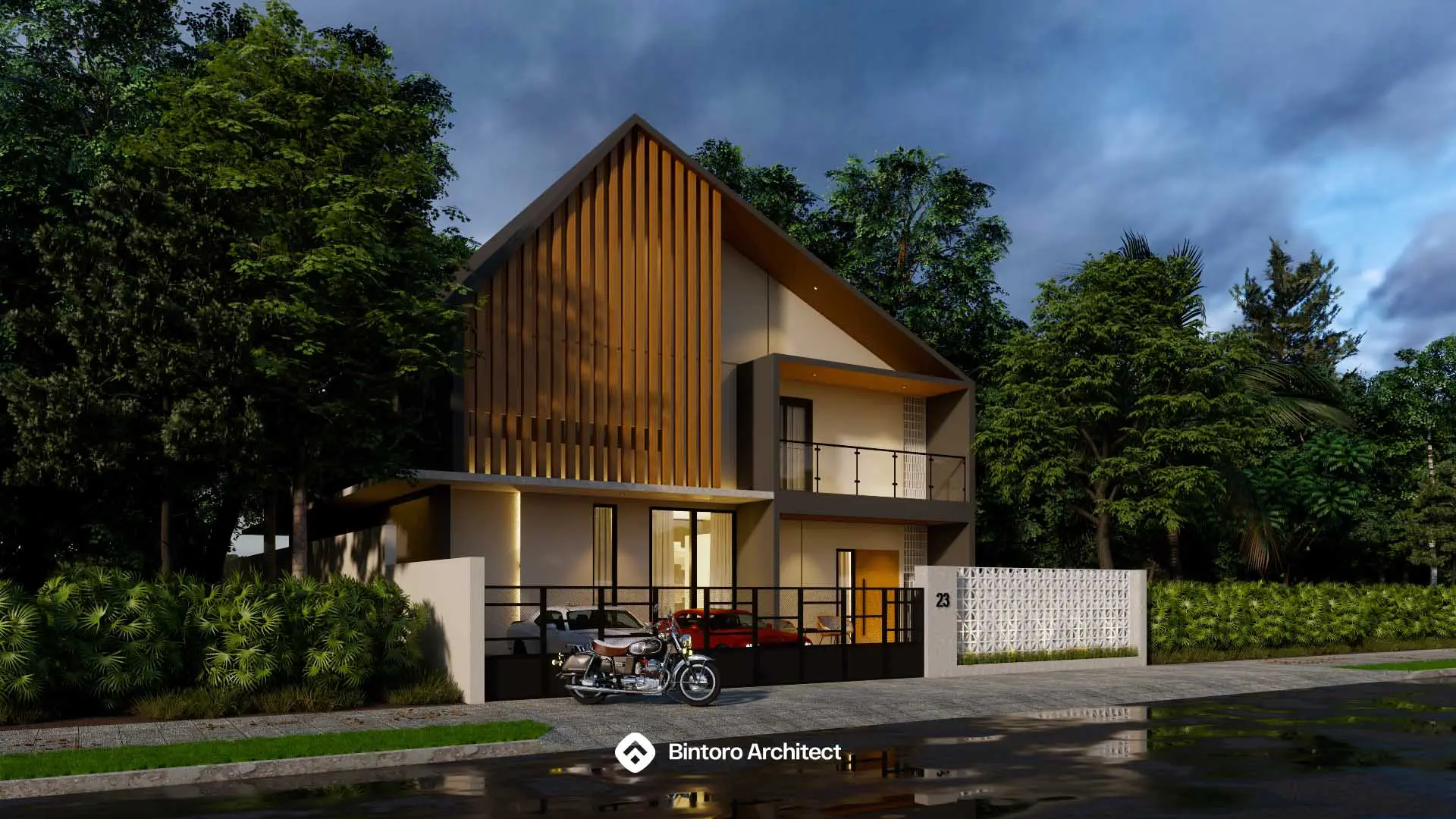 Rumah Mewah 2 Lantai