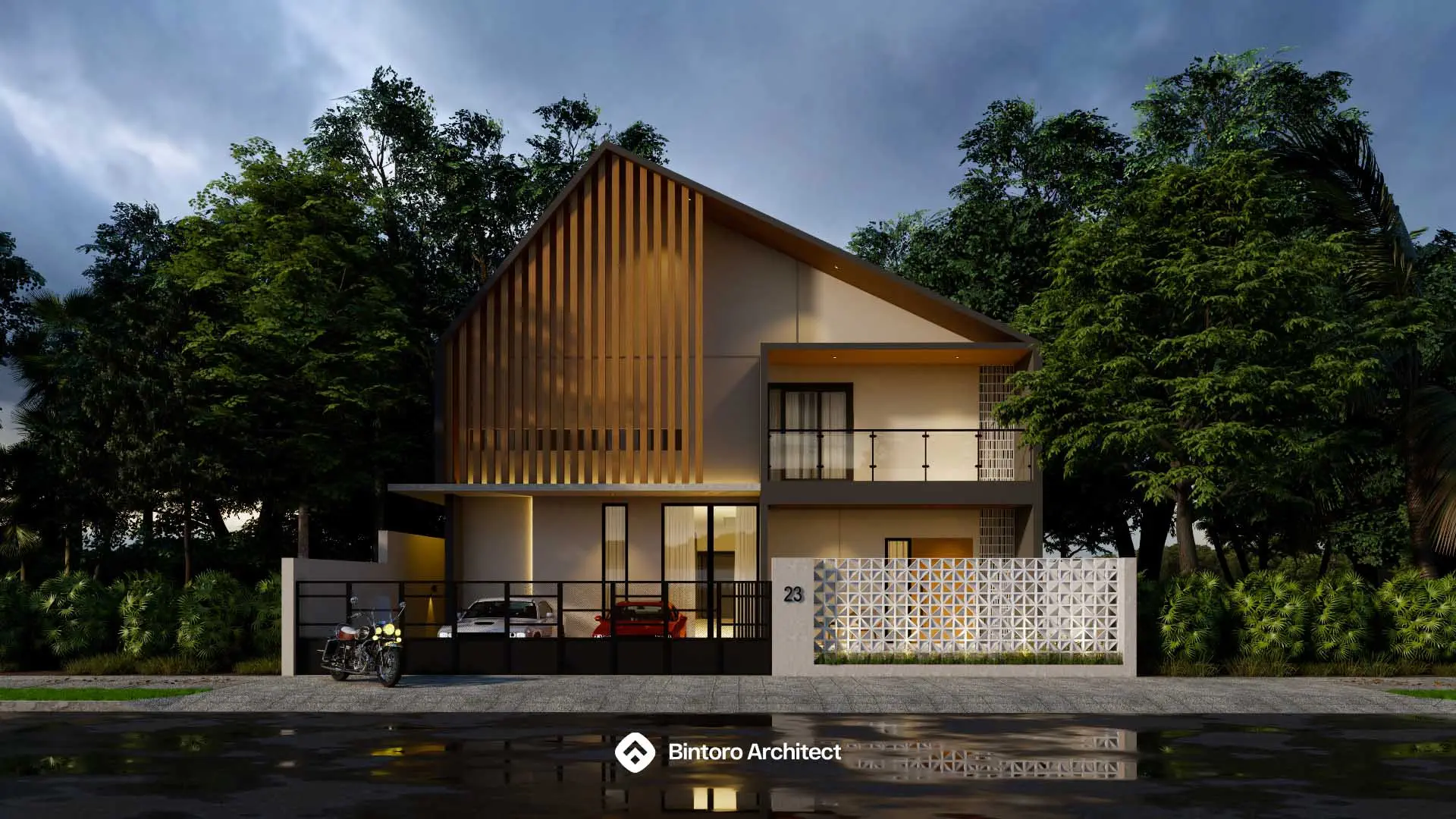 Rumah Mewah 2 Lantai