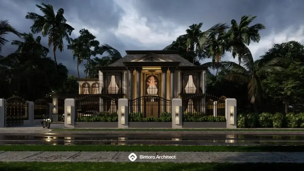 Desain Rumah Eropa Klasik