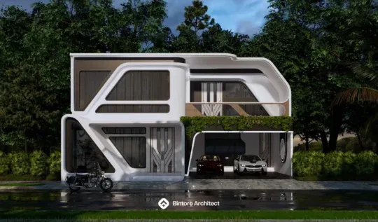 Inspirasi Desain Rumah Minimalis 2 Lantai Mewah yang Nyaman