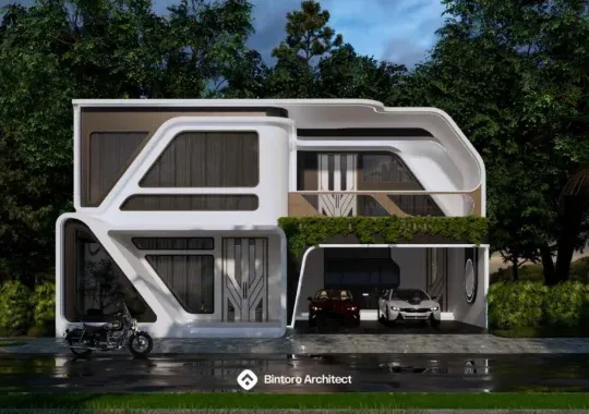 Inspirasi Desain Rumah Minimalis 2 Lantai Mewah yang Nyaman